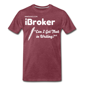 iBroker | High Performance Brokerage - heather burgundy