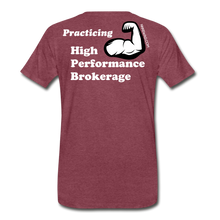 Load image into Gallery viewer, iBroker | High Performance Brokerage - heather burgundy
