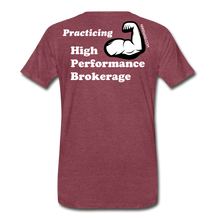 Load image into Gallery viewer, iBroker | High Performance Brokerage - heather burgundy