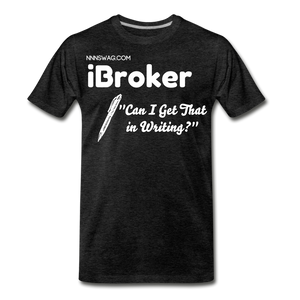 iBroker | High Performance Brokerage - charcoal gray