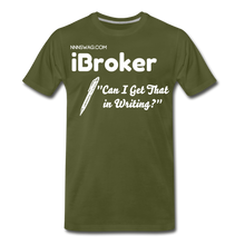 Load image into Gallery viewer, iBroker | High Performance Brokerage - olive green
