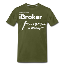 Load image into Gallery viewer, iBroker | High Performance Brokerage - olive green