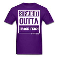 Load image into Gallery viewer, Straight Outta Lease Term Tee - purple

