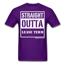 Load image into Gallery viewer, Straight Outta Lease Term Tee - purple