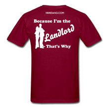 Load image into Gallery viewer, Straight Outta Lease Term Tee - burgundy