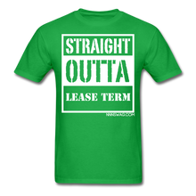 Load image into Gallery viewer, Straight Outta Lease Term Tee - bright green