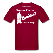 Load image into Gallery viewer, Straight Outta Lease Term Tee - dark red