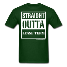 Load image into Gallery viewer, Straight Outta Lease Term Tee - forest green