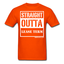Load image into Gallery viewer, Straight Outta Lease Term Tee - orange
