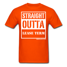 Load image into Gallery viewer, Straight Outta Lease Term Tee - orange