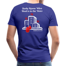 Load image into Gallery viewer, NNN Shark Tee - royal blue
