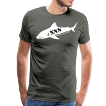 Load image into Gallery viewer, NNN Shark Tee - asphalt gray
