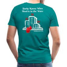 Load image into Gallery viewer, NNN Shark Tee - teal