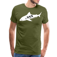 Load image into Gallery viewer, NNN Shark Tee - olive green