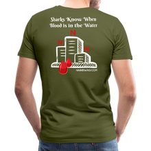 Load image into Gallery viewer, NNN Shark Tee - olive green