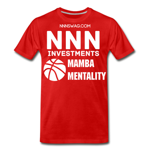 Mamba Mentality | Nothing But Net Tee - red
