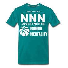Load image into Gallery viewer, Mamba Mentality | Nothing But Net Tee - teal
