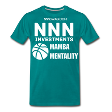 Load image into Gallery viewer, Mamba Mentality | Nothing But Net Tee - teal