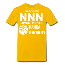 Load image into Gallery viewer, Mamba Mentality | Nothing But Net Tee - sun yellow