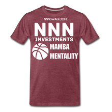 Load image into Gallery viewer, Mamba Mentality | Nothing But Net Tee - heather burgundy
