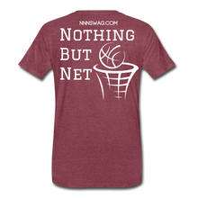Load image into Gallery viewer, Mamba Mentality | Nothing But Net Tee - heather burgundy
