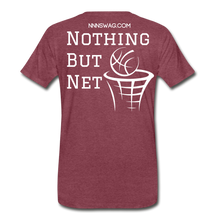 Load image into Gallery viewer, Mamba Mentality | Nothing But Net Tee - heather burgundy