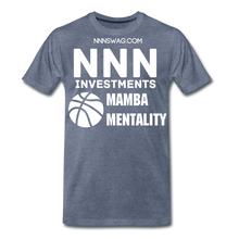 Load image into Gallery viewer, Mamba Mentality | Nothing But Net Tee - heather blue