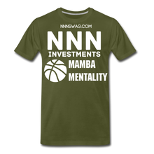 Load image into Gallery viewer, Mamba Mentality | Nothing But Net Tee - olive green