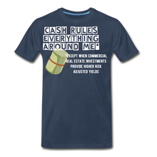 Load image into Gallery viewer, Cash Rules Everything* Tee - navy