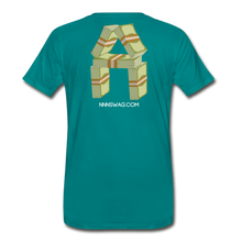 Load image into Gallery viewer, Cash Rules Everything* Tee - teal