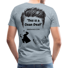 Load image into Gallery viewer, Hairy Deal Tee - heather ice blue