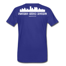 Load image into Gallery viewer, Feed Your Dreams; Starve Your Fears Tee - royal blue