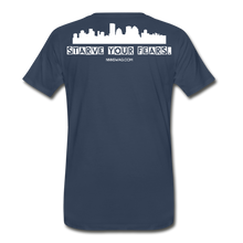 Load image into Gallery viewer, Feed Your Dreams; Starve Your Fears Tee - navy