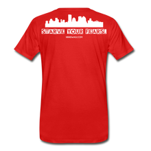 Load image into Gallery viewer, Feed Your Dreams; Starve Your Fears Tee - red