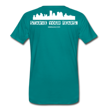 Load image into Gallery viewer, Feed Your Dreams; Starve Your Fears Tee - teal