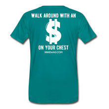 Load image into Gallery viewer, S on Your Chest Tee - teal