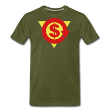 Load image into Gallery viewer, S on Your Chest Tee - olive green