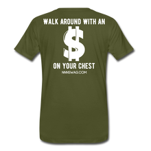 Load image into Gallery viewer, S on Your Chest Tee - olive green