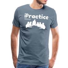 Load image into Gallery viewer, iPractice Tee - steel blue