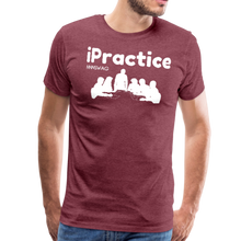 Load image into Gallery viewer, iPractice Tee - heather burgundy