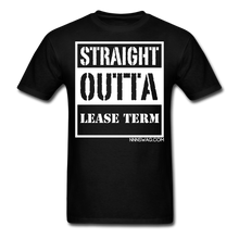 Load image into Gallery viewer, Straight Outta Lease Term Tee - black
