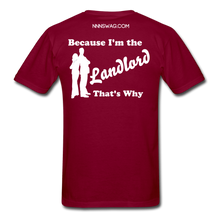 Load image into Gallery viewer, Straight Outta Lease Term Tee - burgundy
