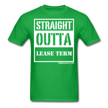 Load image into Gallery viewer, Straight Outta Lease Term Tee - bright green
