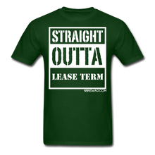 Load image into Gallery viewer, Straight Outta Lease Term Tee - forest green
