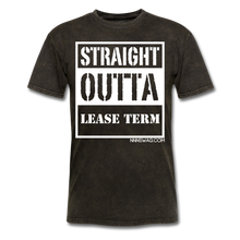 Load image into Gallery viewer, Straight Outta Lease Term Tee - mineral black
