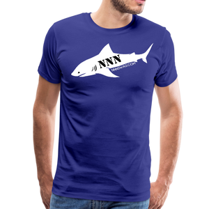 NNN Shark Tee - royal blue