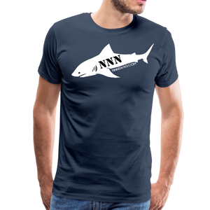 NNN Shark Tee - navy