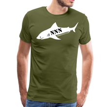 Load image into Gallery viewer, NNN Shark Tee - olive green
