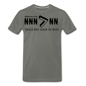 NNN > NN Tee - asphalt gray