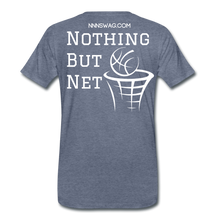 Load image into Gallery viewer, Mamba Mentality | Nothing But Net Tee - heather blue
